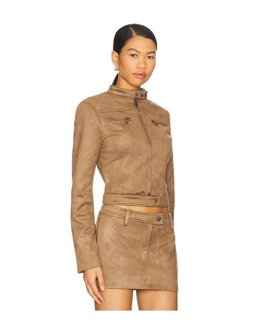 Lioness Natural Bella Moto Jacket