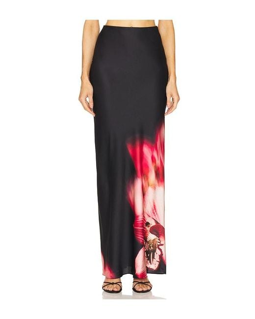 MISA Los Angles Red Sierra Skirt