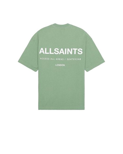 Camiseta access AllSaints de hombre de color Green