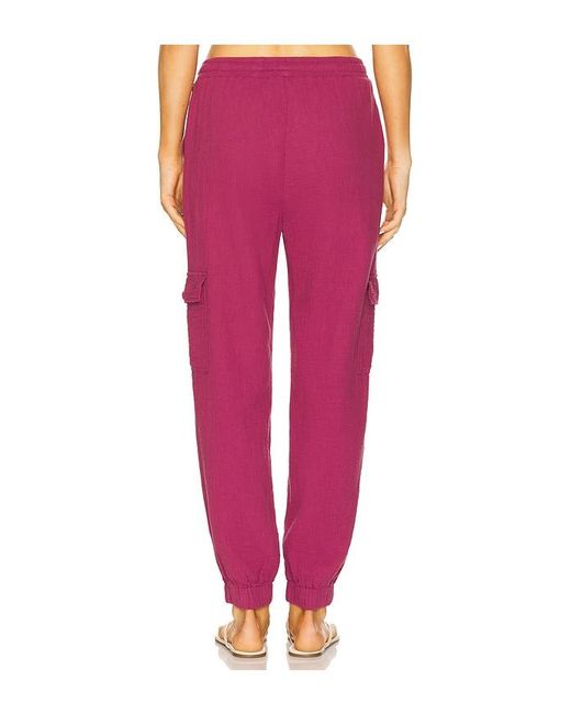 Bobi Red Jogger Pants