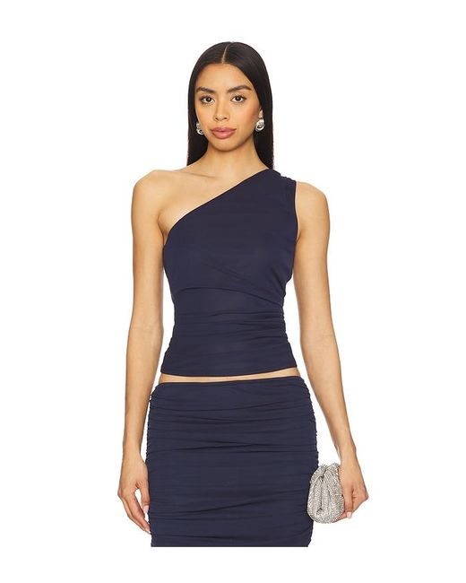 Nora Top En Color Azul Marino Talla En Auteur Studio de color Blue