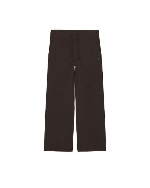 AllSaints Black Asher Sweatpant for men
