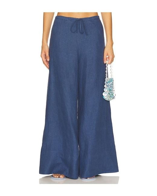 SAUDADE Blue Cascade Pant