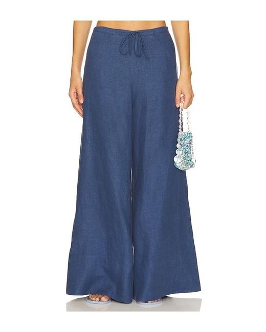 SAUDADE Blue Cascade Pant