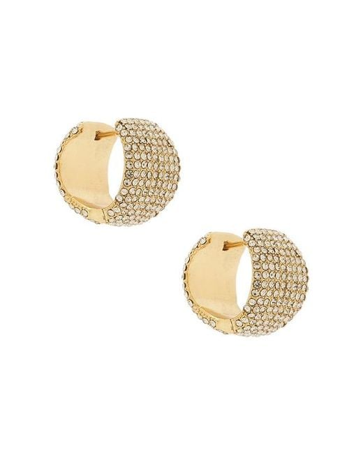 BaubleBar Metallic Whitney Crystal Earrings