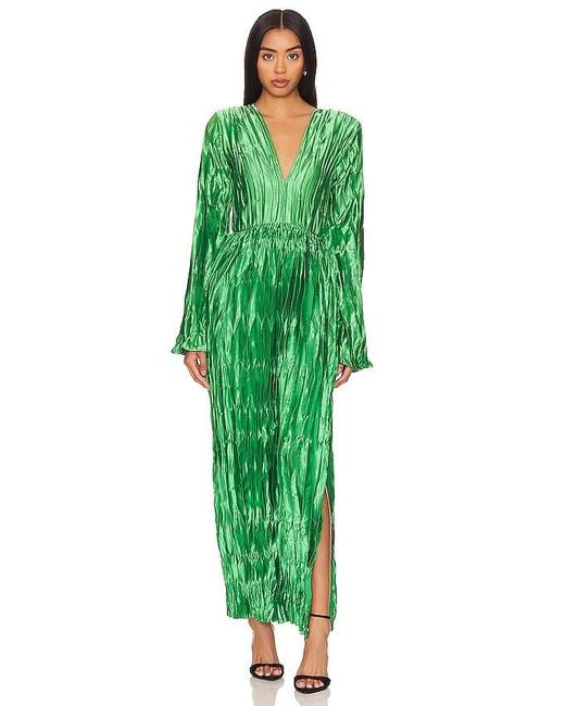 L'idée Green Costes Maxi Dress