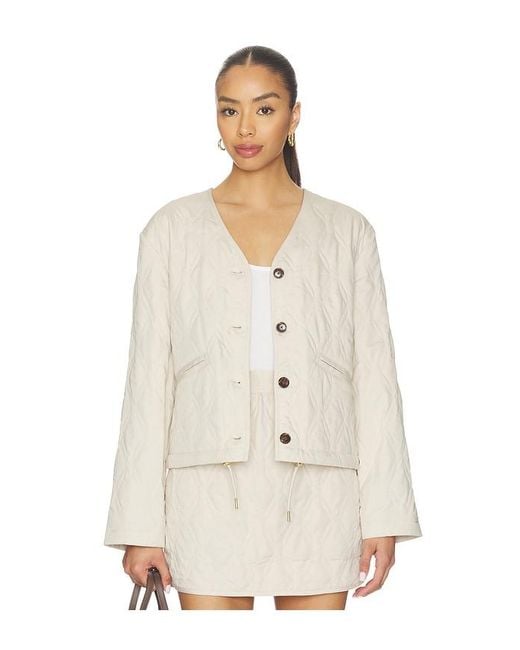 Varley Natural Saba Quilted Jacket