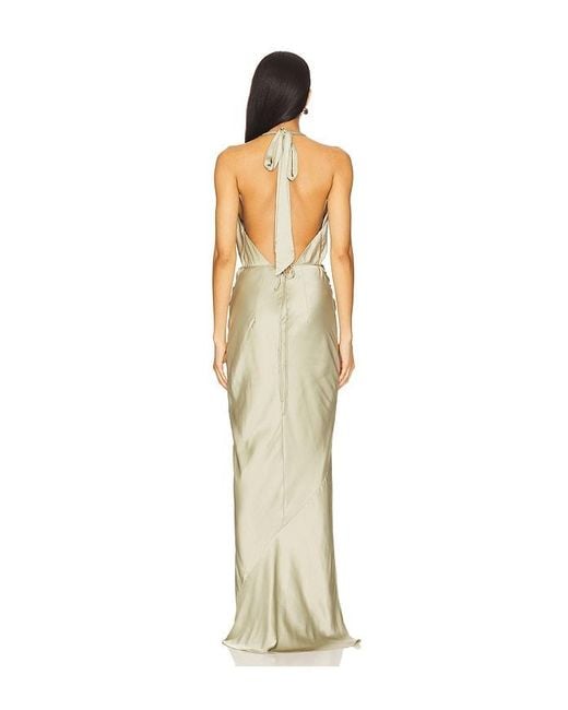 Nookie Metallic Penelope Drape Gown
