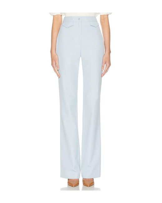 Helsa White Hose The Kick Flare