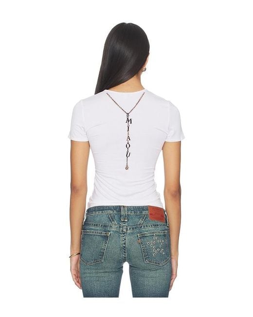 Miaou Blue Mini Tee