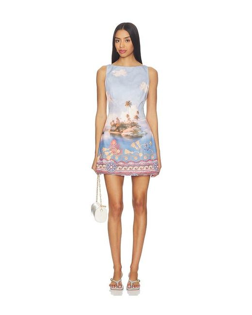 Line & Dot Multicolor Pernille Mini Dress