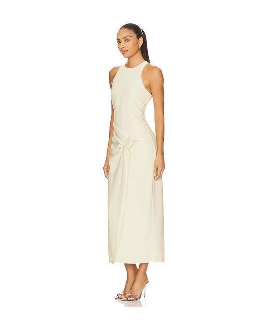 House of Harlow 1960 White X Revolve Alex Midi Dress