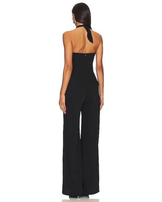 Amanda Uprichard Black Mezcal Jumpsuit