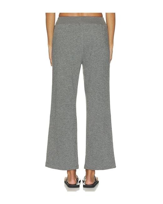 Bobi Gray Comfort Waist Crop Flare