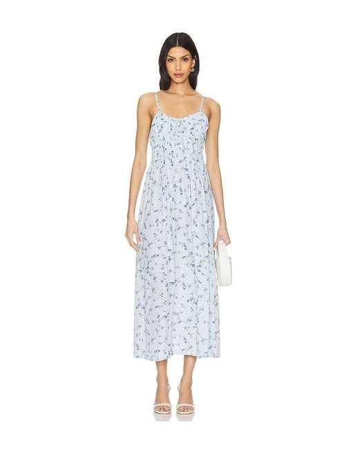 Faithfull X Revolve Caprera Midi Dress in White Lyst Australia