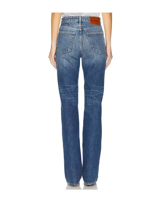 GRLFRND Blue Melanie High Rise Boot Cut