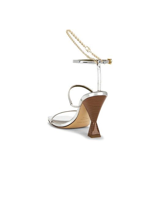 MARIA LUCA White Ofelia High Clessidra Sandal