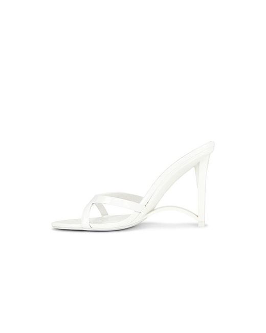 Jeffrey Campbell White Absentia Sandal