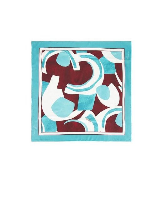 ROAME. Blue Farrah Scarf