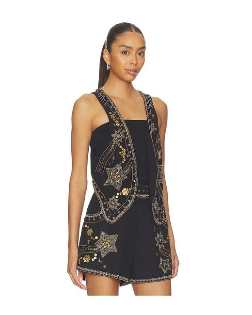 Spell Black Night Sky Vest