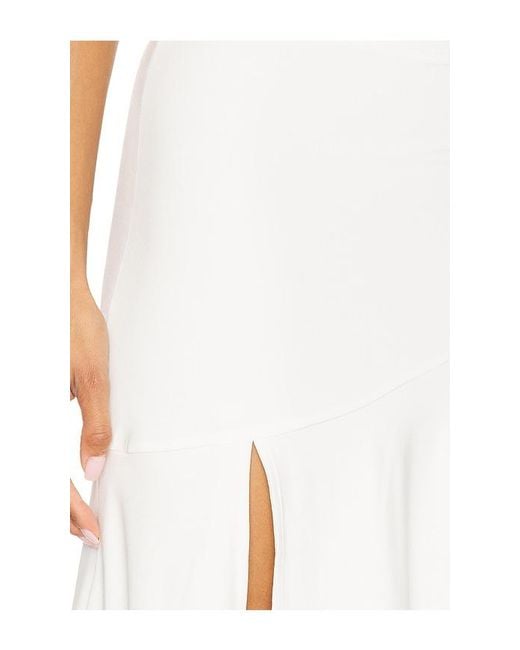 superdown White Jaqualina Midi Skirt