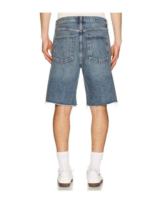 Agolde Blue Anson Short for men