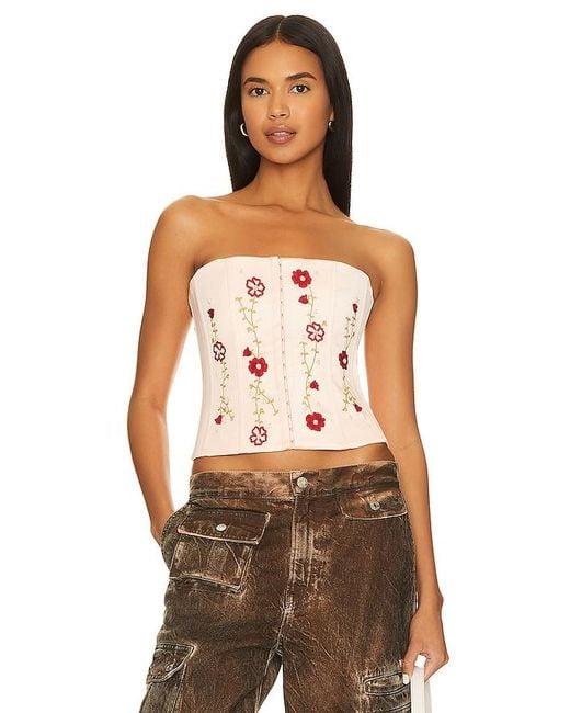 GUIZIO Pink Meadows Corset