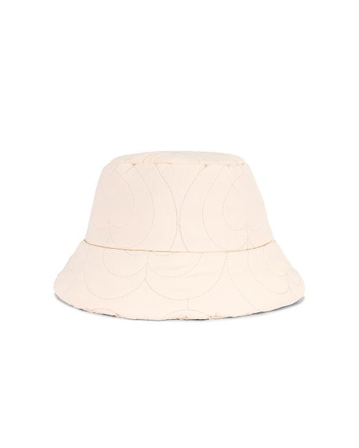 Lack of Color Synthetic Puffer Bucket Hat in Cream (Natural) | Lyst