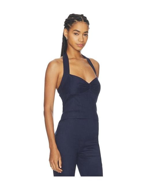 Stone Cold Fox Blue X Revolve Romie Top