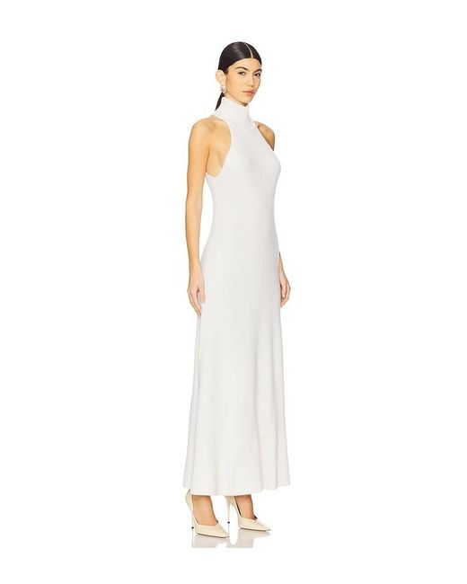 Lisa Yang White Kleid Amannda