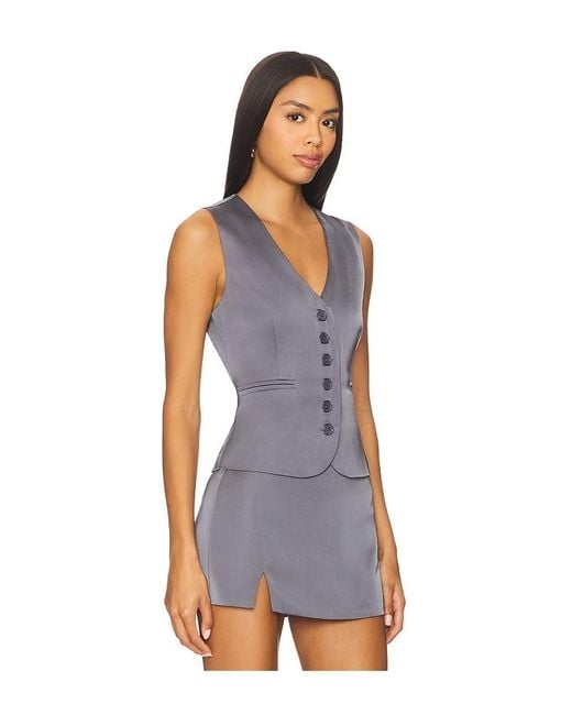 ALL THE WAYS Blue Betty Vest Top