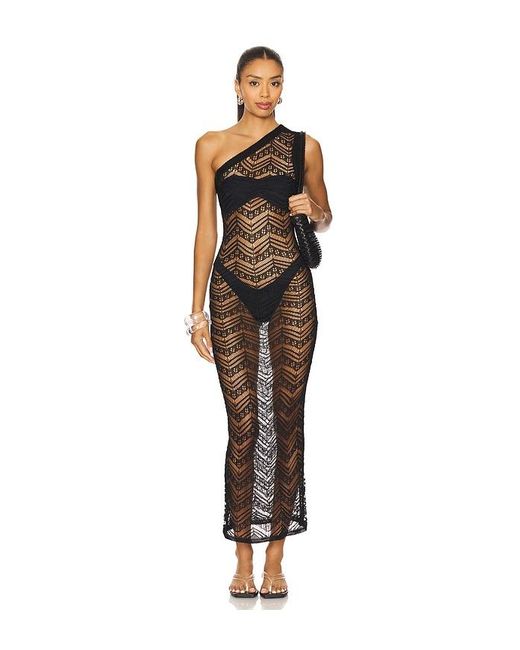 ROBE KALINA en Black superdown
