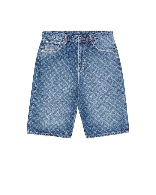 メンズ Daily Paper Monogram ショートパンツ Blue