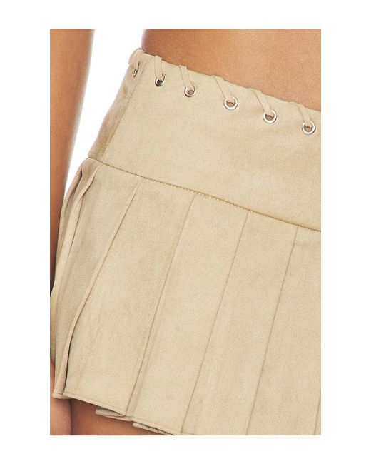 I.AM.GIA Natural Suede Remini Skort