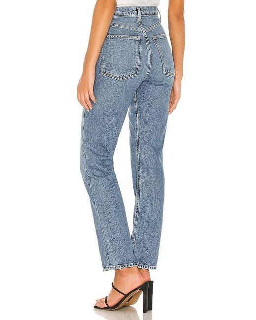 Agolde Blue 90's Pinch Waist Jeans