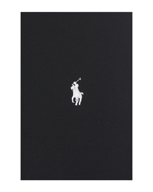 Polo Ralph Lauren Black Arctic Fleece Long Sleeve Crew Neck Sweatshirt