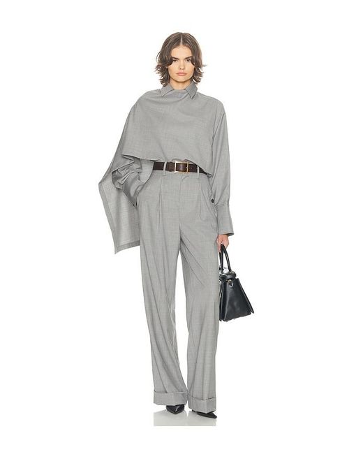 Helsa Gray The Left Bank Layered Shirt