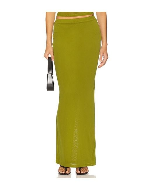 BY.DYLN Green Maddox Skirt