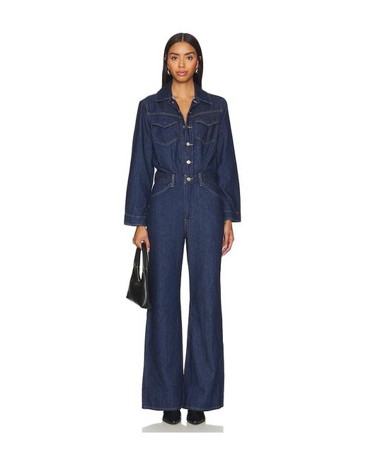 Levi's Blue Western Jumpsuit