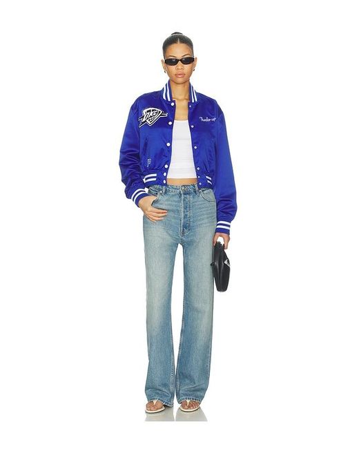 DANNIJOPRO Blue The Bomber Jacket