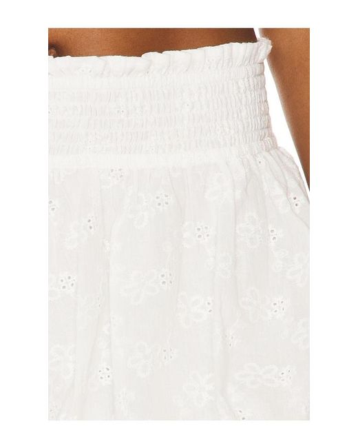 MORE TO COME White Kalea Bubble Skirt