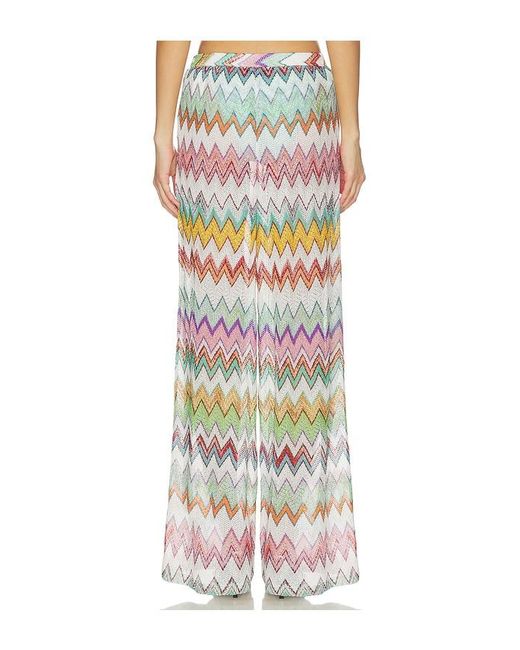 Missoni White Wide Leg Trousers