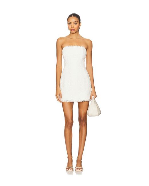 Cami NYC White Kleid Yareli