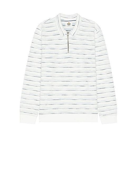 Marine Layer White Boucle Sweater for men