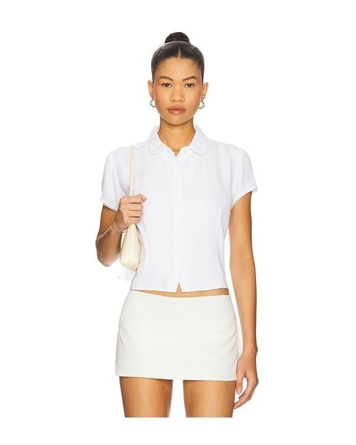 Bella Venice White The Eloise Top