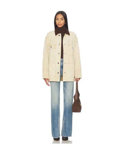 Denimist Natural Oversized Chore Jacket