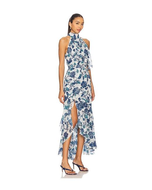 MISA Los Angles Blue X Revolve X Revolve Aneva Dress