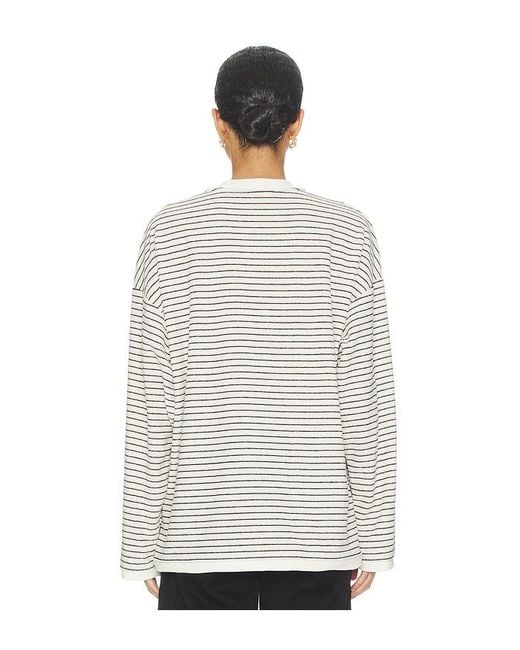 Lioness White Cheri Long Sleeve Top