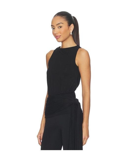 ALL THE WAYS Black Jackalina Top