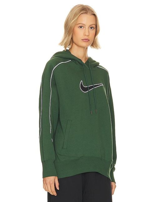 Nike Green Fleece Oversized Hoodie